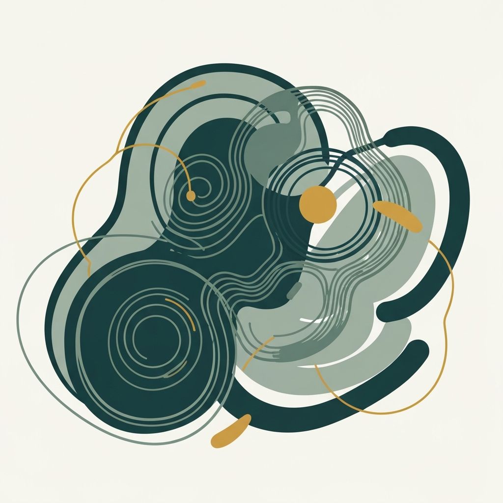 Scientific illustration representing energy and vitality